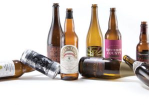 craft beer bottles