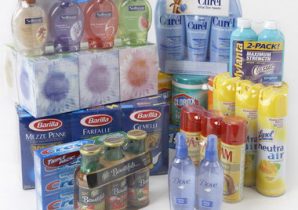 Products wrapped in Cryovac shrink film