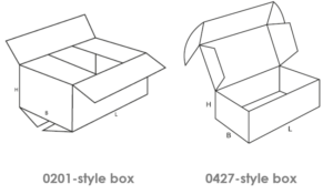 common box styles 0201 0427